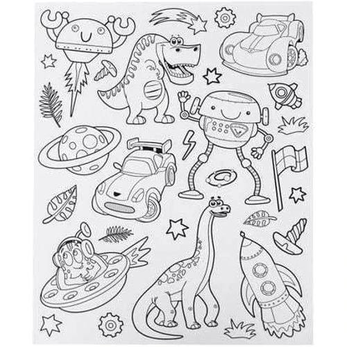 Ароматный набор для творчества Scentos Clean Colouring Увлекательные приключения (20211)