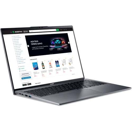 Ноутбук Acer Swift Go 16 SFG16-72-59UA (NX.KY9EU.001) UA: Экран 16 " OLED (3200x2000)