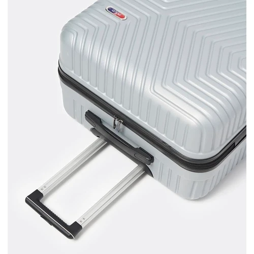 Валіза Ricco Grande XL срібляста (T1ABS600silver-XL) фото 10