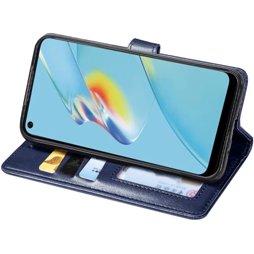 Аксессуар для смартфона Mobile Case Getman Gallant Blue for Oppo A54: Материал искусcтвенная кожа