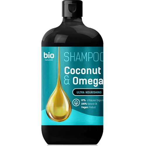 BIO Naturell Shampoo Coconut Oil & Omega 3 Шампунь для всех типов волос 946 ml