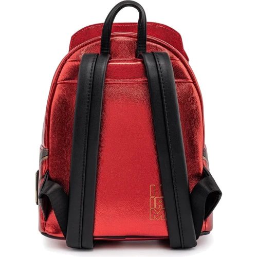 Рюкзак с подсветкой Loungefly POP! Marvel - Iron Man Light-Up Mini Backpack (MVBK0161): Корпус рюкзака Мягкий