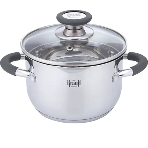 Каструля Krauff Moxie зі скляною кришкою 24 см 6.5 л (26-238-081)