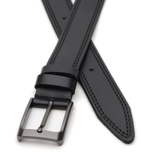Мужской ремень Borsa Leather черный (V1115GX14-black): Пол Мужской