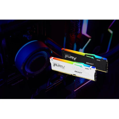 Kingston FURY 32 GB (2x16GB) DDR5 6000 MHz Beast RGB EXPO White (KF560C36BWE2AK2-32) UA