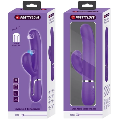 Вибратор LYBAILE Pretty Love Twinkled Tenderness Dark Purple (BW-500015-2)