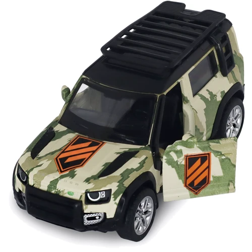 Автомодель TechnoDrive серии Шевроны Героев - Land Rover Defender 110 - 3 ОШБр (250363M2) фото 9