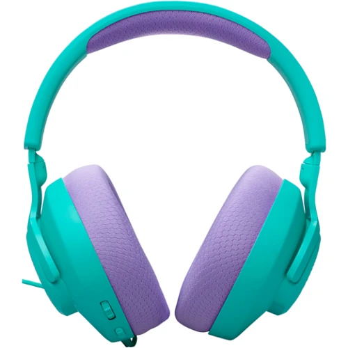 Наушники JBL Quantum 100M2 Cyan (JBLQTUM100M2CYN): Тип крепления оголовные