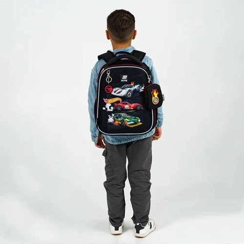 Рюкзак Kite HW25-555S Education 555 Hot Wheels: Тип Для первоклассников
