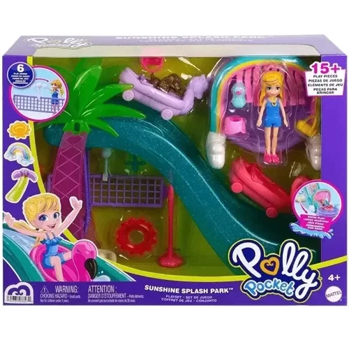 Игровой набор Polly Pocket Парк водных развлечений (HDW63) фото 3