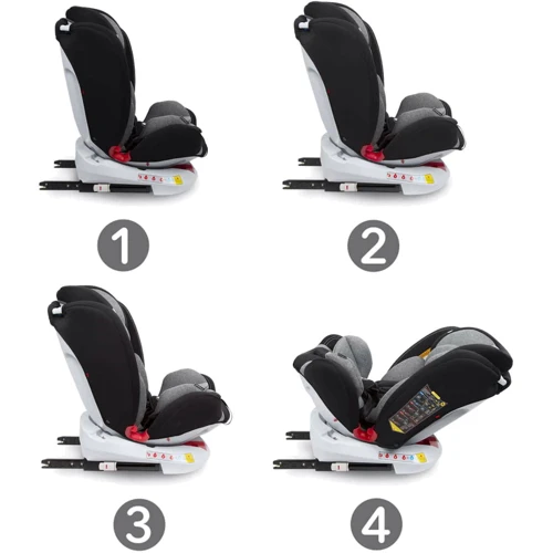 Автокресло Kidwell ORBIT ISOFIX 0-36 kg Black фото 6