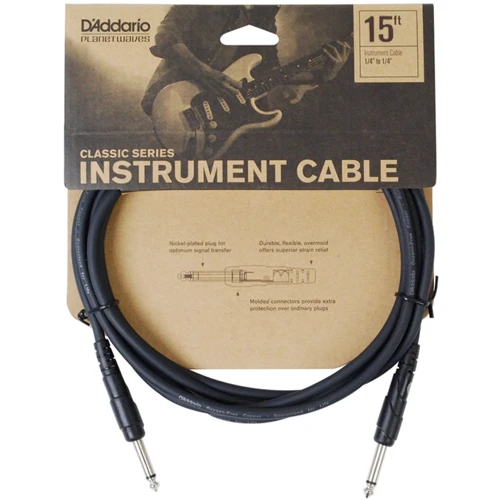 Інструментальний кабель PLANET WAVES PW-CGT-15 Classic Series Instrument Cable 15ft