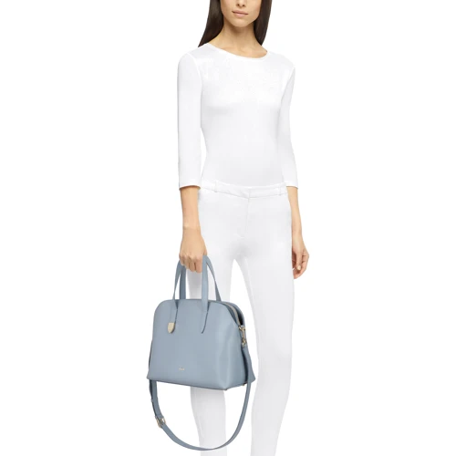 Женская сумка тоут Furla Block M Tote голубая (WB00121): Тип Сумки