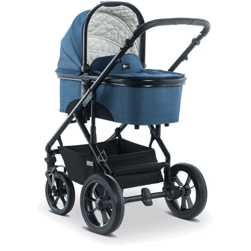 Универсальная коляска 2 в 1 Moon Kombi NUOVA Blue (63860200-003): Количество блоков 1