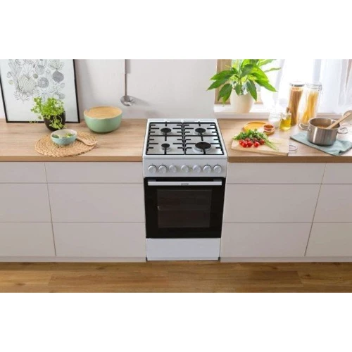 Плита комбинированная Gorenje GK5B41WH: Количество газовых конфорок 4