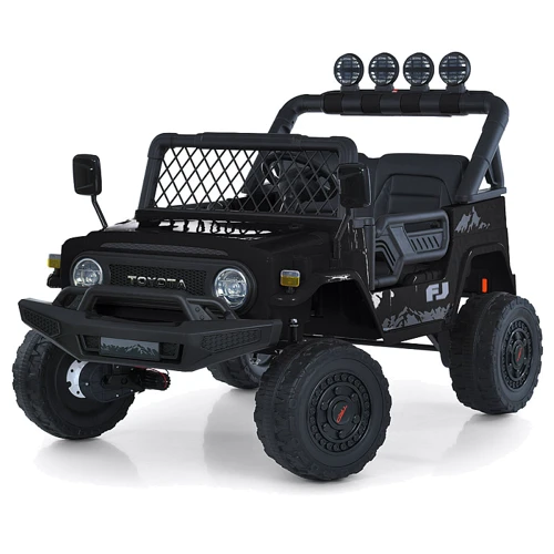 Детский электромобиль Bambi Джип 4W Toyota черный (2566AEBLR-2(24V)): Вид джип