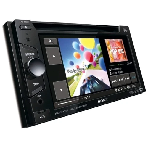Sony XAV-63: Формфактор 2 DIN (универсальная)