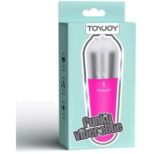 Вибропуля Toy Joy Funky Vibrette (пурпурный)