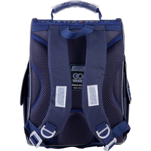 Рюкзак GoPack Education каркасний 5001-9 Shark GO21-5001S-9: Корпус рюкзака Каркасный