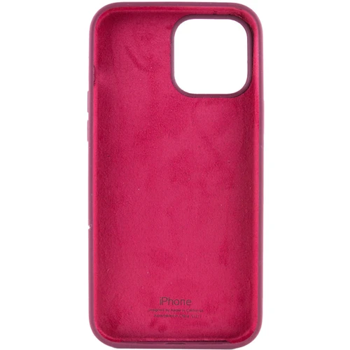 Чехол для iPhone Mobile Case Silicone Case Full Protective Plum for iPhone 13 Pro: Цвет бордовый