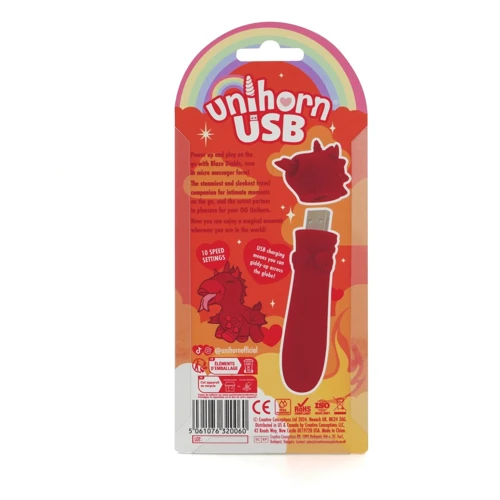 Вібратор-єдиноріжка Unihorn USB Bullet - Blaze Diablo віброкуля, USB зарядка