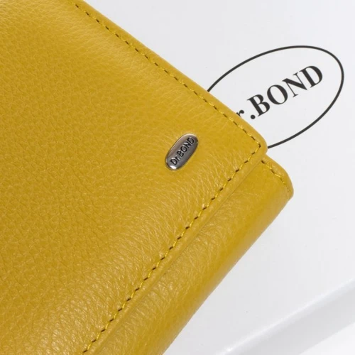 Жіночий гаманець Dr. Bond жовтий (W46-2 yellow): Стать Женский