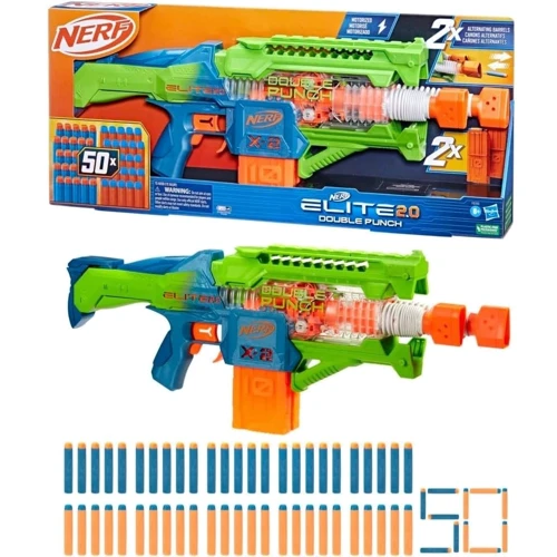 Бластер Hasbro Nerf Еліт Подвійний удар (F6363): Виробник Hasbro