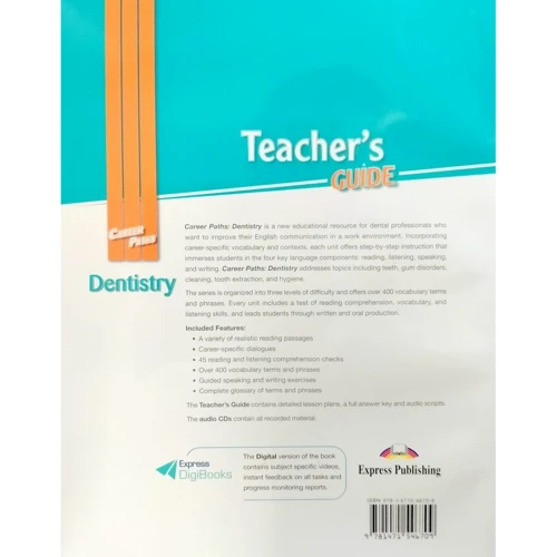 Career Paths: Dentistry: Teacher's Guide: Виробник Express Publishing