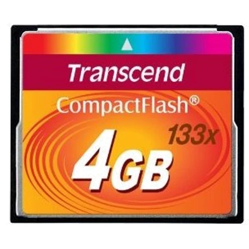 Карта памяти Transcend 4GB CompactFlash 133X (TS4GCF133)