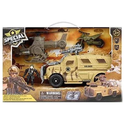 Набір військової техніки Special Combat із фігуркою військового (G 3109-23): Виробник Noname