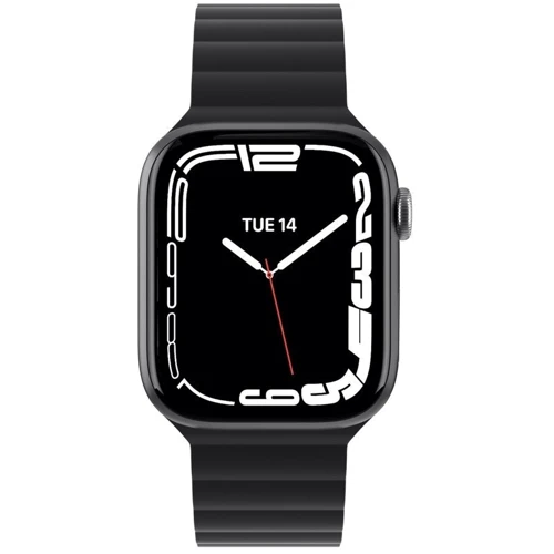 Аксесуар для Watch Switcheasy Skin Silicone Magnetic Watch Band Black (MAW245078BK22) для Apple Watch 42/44/45/49mm: Сумісність Apple Watch 49mm, Apple Watch 45mm, Apple Watch 44mm, Apple Watch 42mm