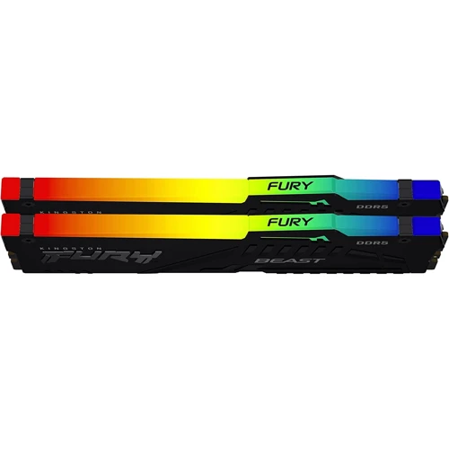 Kingston FURY 32 GB (2x16 GB) DDR5 5600 MHz Beast RGB (KF556C40BBAK2-32): Частота, МГц 5600