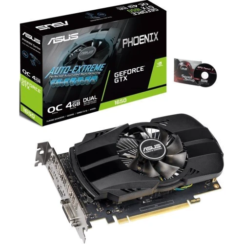 Видеокарта ASUS GeForce GTX 1650 Phoenix OC 4GB (PH-GTX1650-O4G)