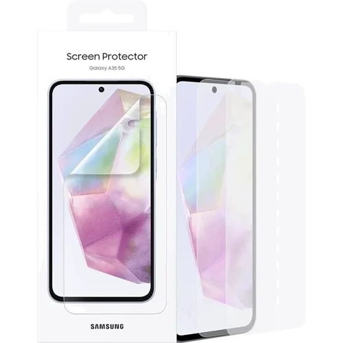 Samsung Screen Protector Transparent (EF-UA356CTEGWW) for Samsung A356 Galaxy A35: Цвет прозрачный