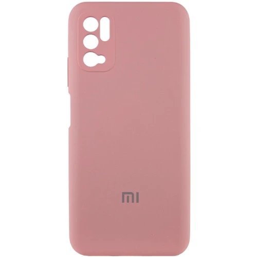 Чехол для телефонов Mobile Case Silicone Cover Shield Camera Pink for Xiaomi Redmi Note 10 5G / Poco M3 Pro / Poco M3 Pro 5G