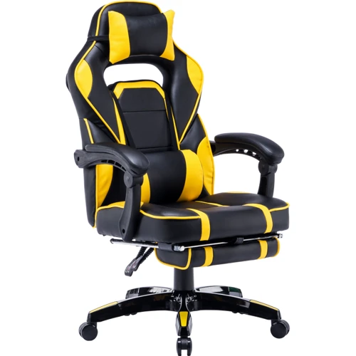 Кресло GT Racer X-2749-1 Black/Yellow фото 1