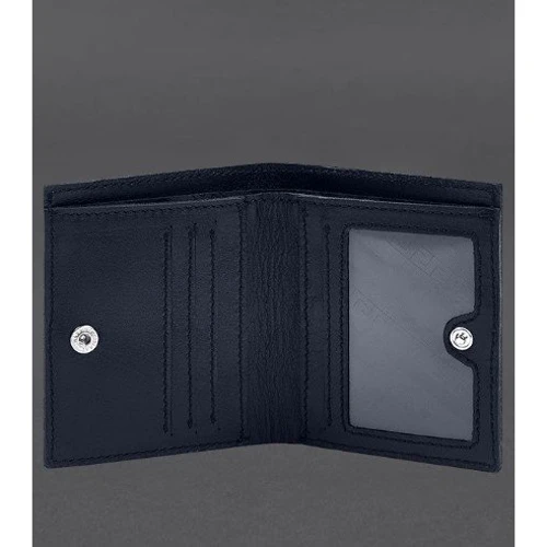 Портмоне BlankNote Brut синее (BN-PM-15-navy-blue): Тип Портмоне
