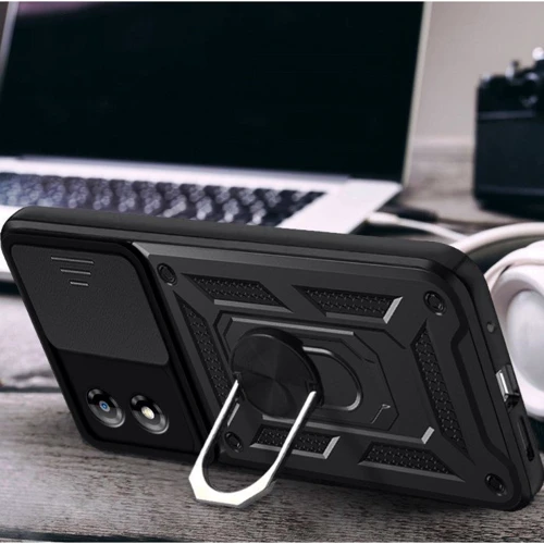 Чехол для телефонов BeCover Military Black for Motorola Moto E13 (709101): Тип накладка на заднюю часть
