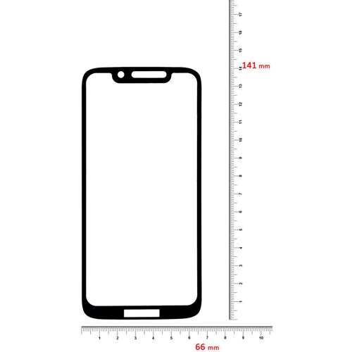 Аксесуар для смартфона BeCover Tempered Glass Black for Motorola Moto G7 Play (703942): Матеріал Скло