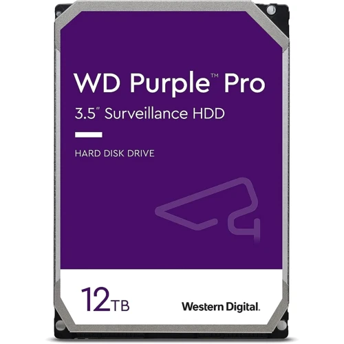 Внутренний жесткий диск WD Purple Pro Smart Video 12TB (WD122PURP): Форм-фактор 3.5"