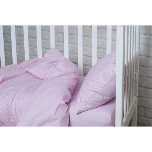 Постельное белье для новорожденных Royal Dream (Нежно-розовый) 80х190; 90х190