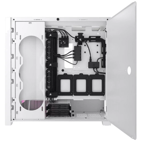 Корпус Corsair iCUE 5000D RGB AirFlow Tempered Glass White (CC-9011243-WW) фото 5