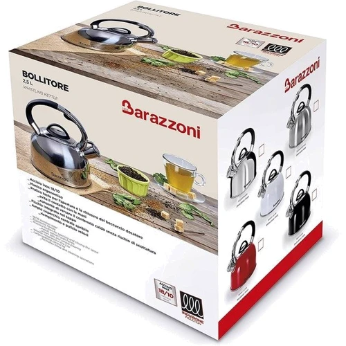 Чайник Barazzoni Glossy 2.5 л (802082003): Объем, л 2.5