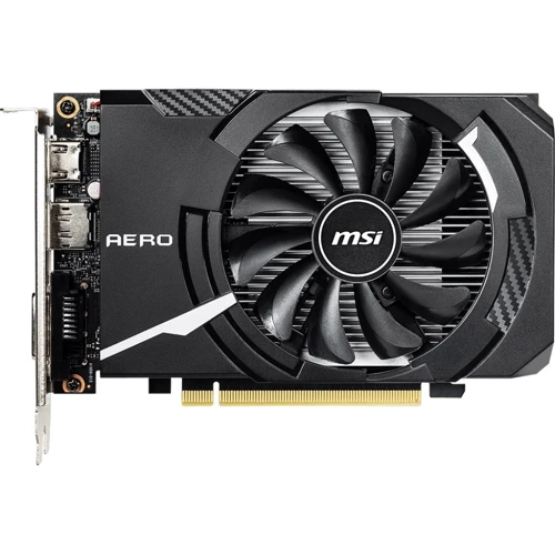 Відеокарта MSI GeForce GTX 1650 SUPER AERO ITX OC 4GB: Обсяг пам'яті, Гб 4