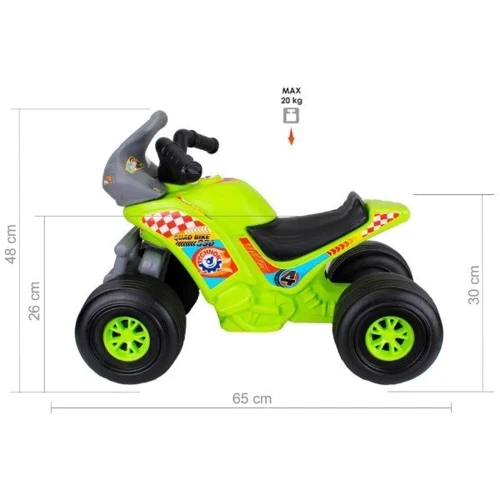 Каталка Квадроцикл Технок 4104TXK