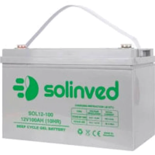 Solinved 12V-100Ah, GEL (SLG100-12)