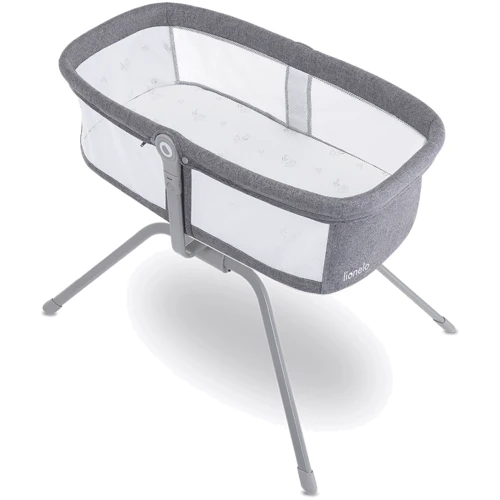 Колыбель-люлька Lionelo Malin Grey Concrete