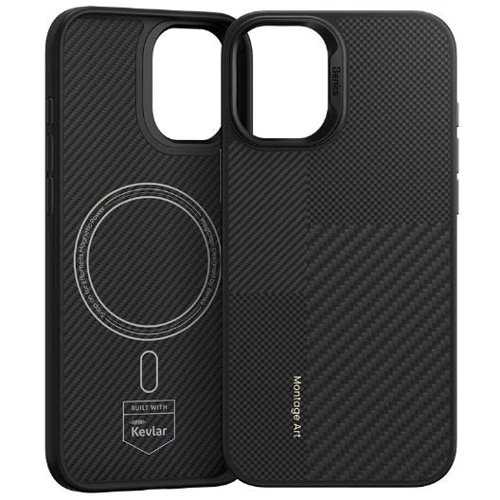 Чехол для iPhone Benks MagClap ArmorPro Case Montage Black for iPhone 16: Цвет черный