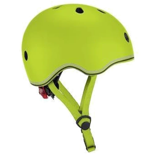Шолом захисний дитячий GLOBBER EVO LIGHTS, зелений, з ліхтариком, 45-51см (XXS / XS): Розмір XS