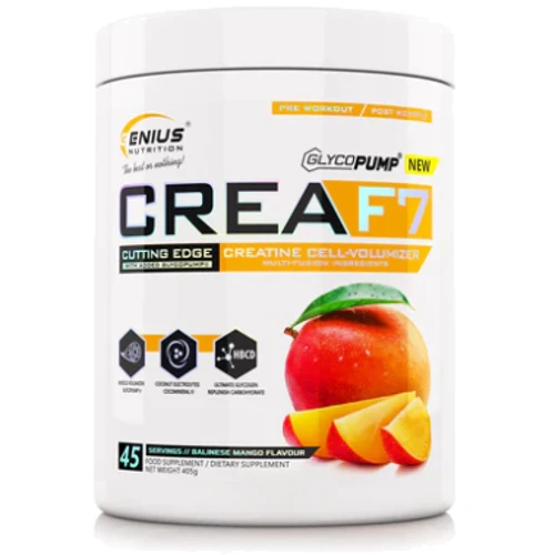 

Genius Nutrition Crea F7 405 g / 45 servings / Mango